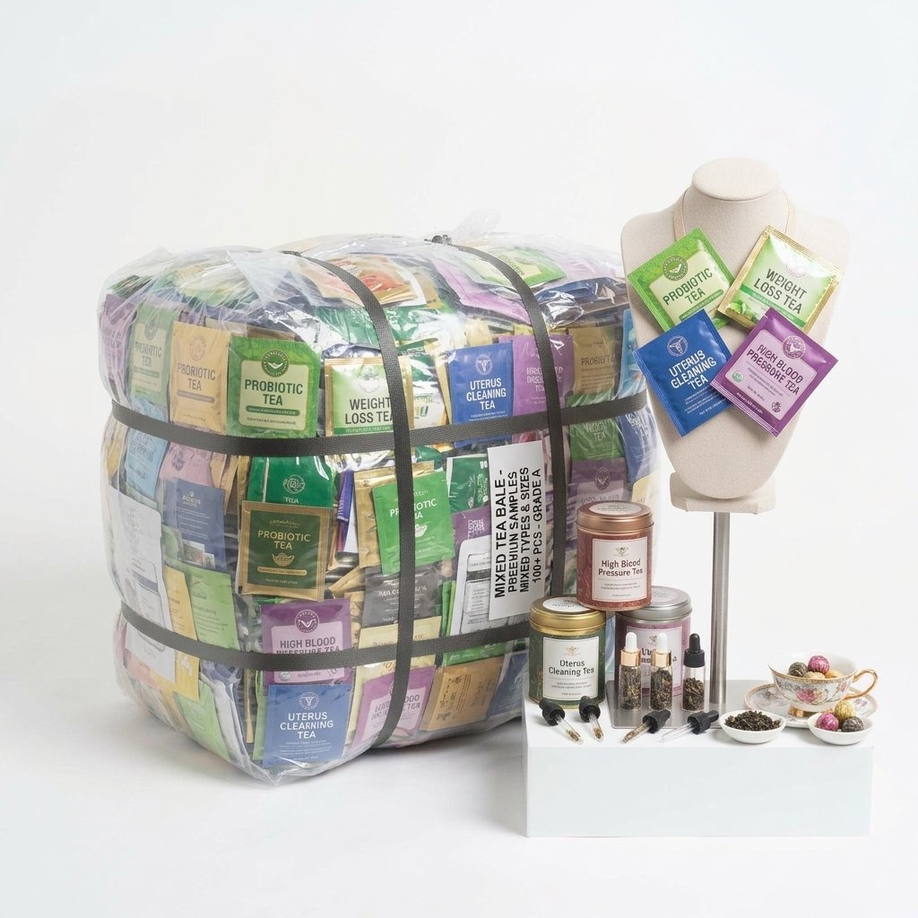 Mixed Tea Bale – Probiotic, Weight Loss, Uterus Cleaning & High Blood Pressure Tea