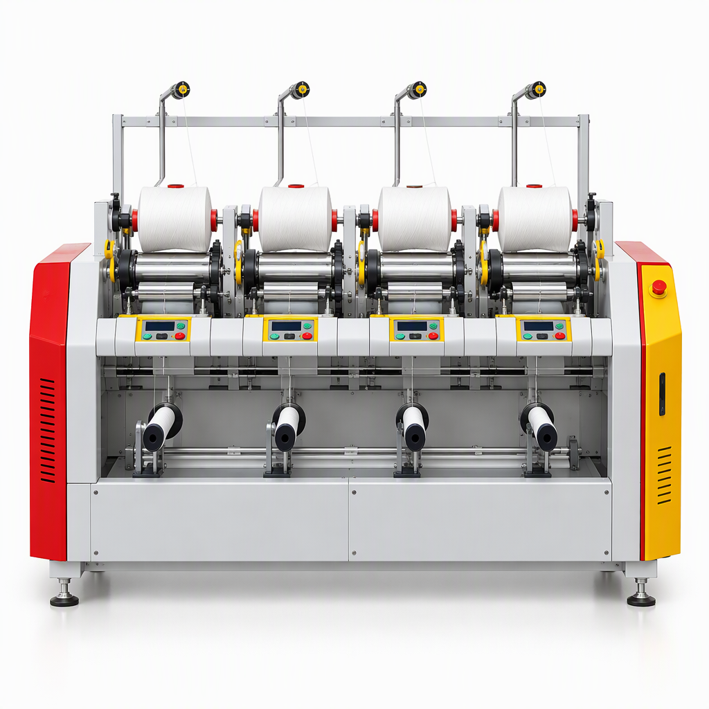 HAFA-890SF automatic rewinding machine with four spindles